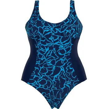 Dámské plavky xcena Dámské plavky vcelku modré Velikost: 6XL