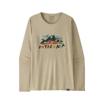 Dámské tričko PATAGONIA Dámské tričko s dlouhým rukávem Long-Sleeved Cap Cool Daily Graphic Women's