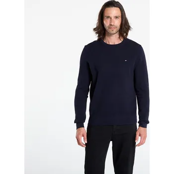 Pánský svetr Svetr Tommy Hilfiger Essential Structure Crew Neck Desert Sky M