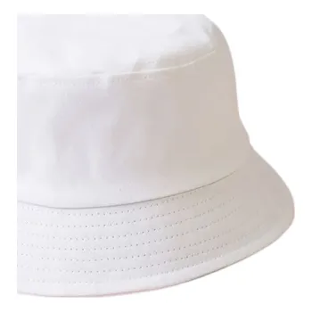 Klobouk Rybářský klobouk pro dospělé Bavlněný klobouk na rybaření Obvod hlavy 56–58 cm Lehká ochrana proti slunci Pohodlná čepice na ven bílá