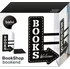 Zarážka na knihu Balvi Knižní zarážka 26531 Bookshop černá