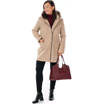 Dámský kabát PENSIE 54 Béžová