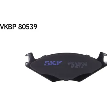 Brzdová destička Sada brzdových destiček, vždy 4 kusy v sadě SKF VKBP 80539