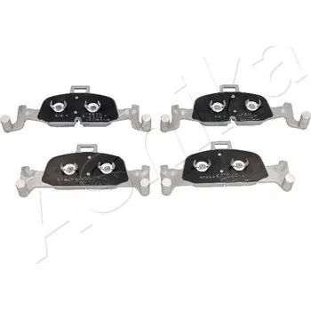 Brzdová destička Sada brzdových destiček, kotoučová brzda ASHIKA 50-00-0918