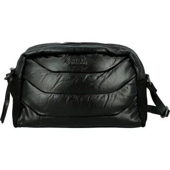 Kabelka Trendy dámská koženková crossbody kabelka Coveri Darcy, černá