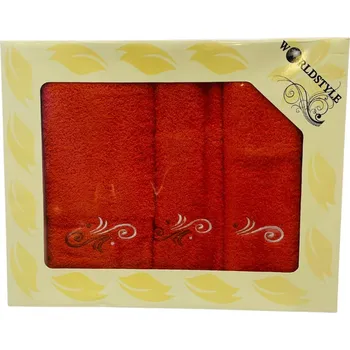 Ručník TiaHome 3ks oranžová