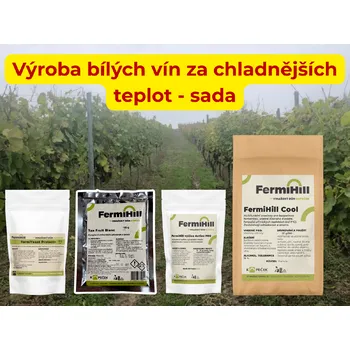 Víno Sada ovocná vína za chladnějších teplot