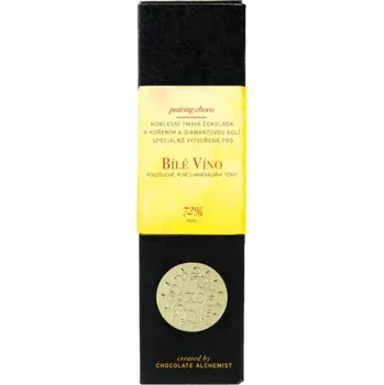 Čokoláda mavá čokoládová kytička XC Alchemy Pairing Choco Bílé víno 72%