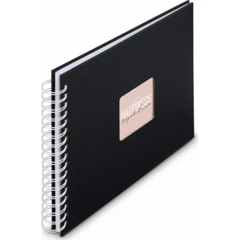 Fotoalbum Hama Fine Art Spiral NewBlack 28x24 50 weiße Seiten 9831