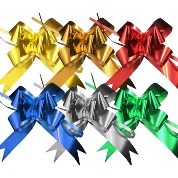 Stuha Stuha stahovací mašle Luma 3 x 57cm metal mix