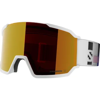 Sjezdové lyžování Brýle Salomon S/VIEW 3 ML White Addikt/Mid Red L47920700 25/26