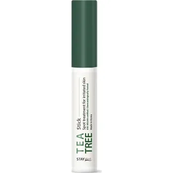 Léčba akné Stay Well Vegan Tea Tree Stick zklidňující tyčinka na nedokonalosti 8 ml