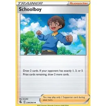 Sběratelská karetní hra Pokémon FST 238/264 Schoolboy - Fusion Strike Stav: Near Mint, Verze: REVERSE HOLO