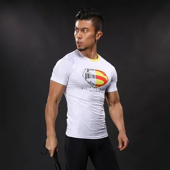 Pánské tričko Pánské kompresní tričko superman - vel. L