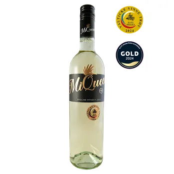 Ryzlink rýnský 2023, pozdní sběr, Vinařství MiQueen s.r.o. - mikulovská královna vín, polosuché