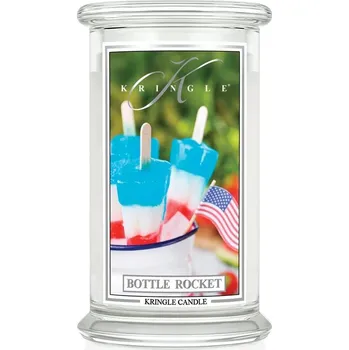 Svíčka Kringle Candle svíčka Bottle Rocket (sójový vosk), 623 g