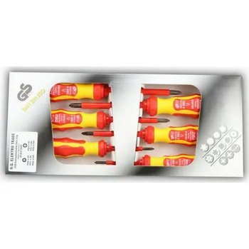 Šroubovák Sada šroubováků 6-dílů, 1kV, PH+PZ N.G. ELEKTRO NS 41651005