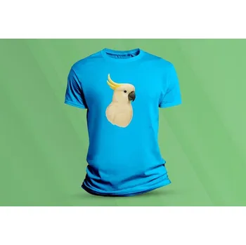 Chlapecké tričko Dětské bavlněné tričko Kakadu. velikost 128 Azurová