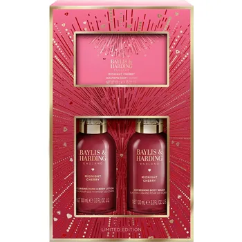 Kosmetická sada Baylis & Harding – Dárková sada kosmetiky Midnight Cherry, 3ks