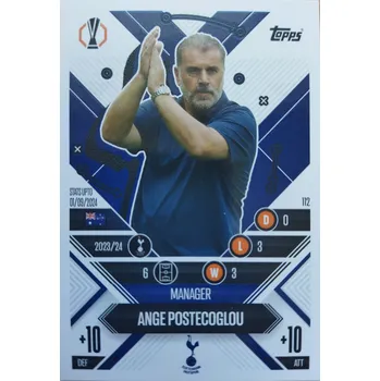 Sběratelská karetní hra Ange Postecoglou