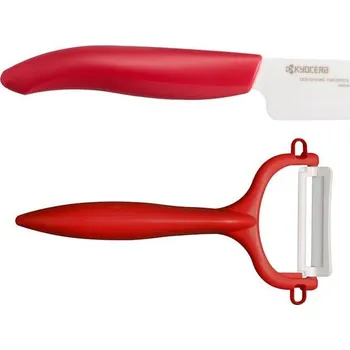 Kuchyňský nůž Kyocera Základní sada FK110CP10RD červená