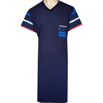 Pánská noční košile Pánská Noční Košile FOLTÝN NK339 Velikost: 5XL, Materiál: Krátký rukáv