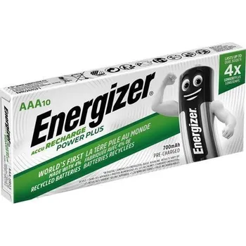 Článková baterie Nabíjecí baterie "Extreme", AAA, 10 ks, 700mAh, přednabité, ENERGIZER 7638900416985
