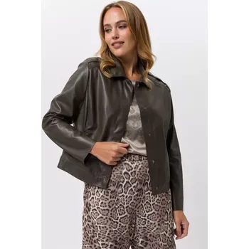 Dámské sako TUZZI Runway Wil 72834 Olivověhnědá 48