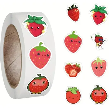 samolepka BAF Mini nálepky Jahůdky 500 kusů