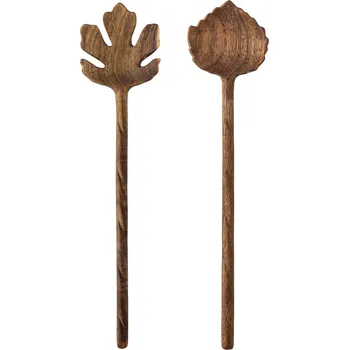 Naběračka Bloomingville Servírovací lžíce na salát Karol, sada 2 ks