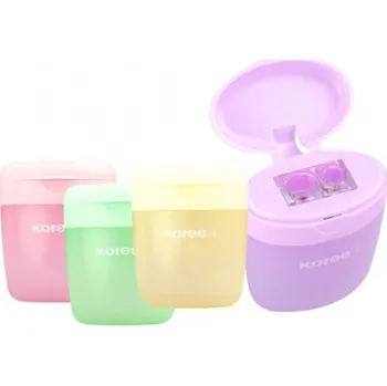 Ořezávátko Kores Deposito Pastel 35803 mix barev