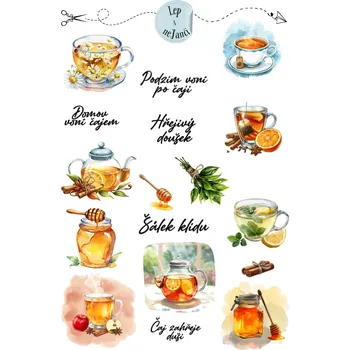 samolepka SAMOLEPKY ČAJ 1