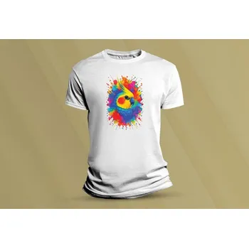 Chlapecké tričko Dětské bavlněné tričko Korela. Bílá velikost 152 (12-13 let)