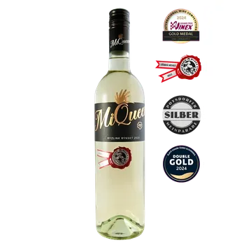 Ryzlink rýnský 2023, pozdní sběr, Vinařství MiQueen s.r.o. - mikulovská královna vín, suché