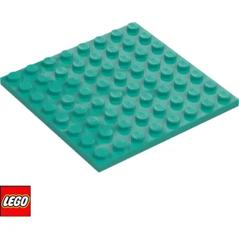 Stavebnice LEGO LEGO® Dílky LEGO Podložka 8x8 / 41539 Barva: Tyrkysová 41539