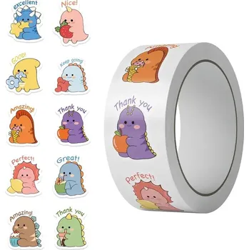 samolepka BAF Mini nálepky Veselí dinosauři 500 kusů