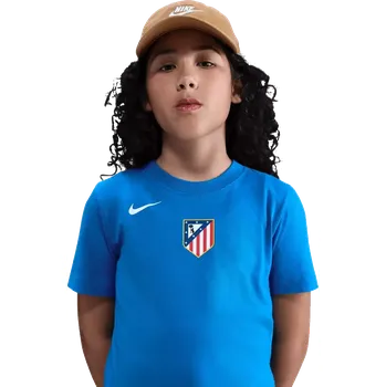 Chlapecké tričko Dětské tričko Nike Atlético Madrid 25/26 Total 90 Tee modré
