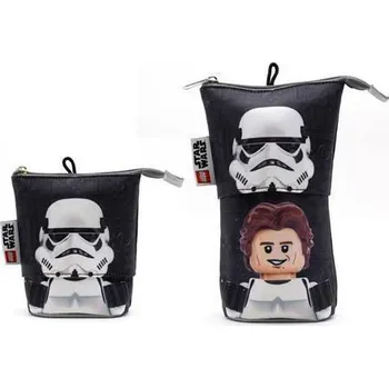 Penál Penál "Star Wars Stormtrooper/Han Solo", černá, Pop Up, LEGO 53461