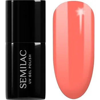 Lak na nehty Semilac UV lak na nehty 518 Neonově oranžová 7ml