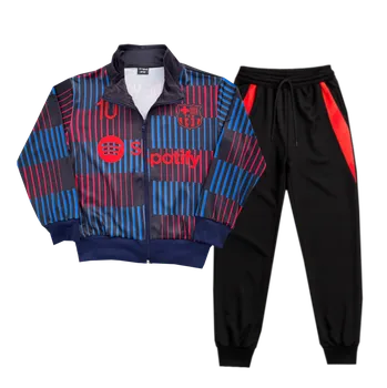 Chlapecká mikina Numberoplus Dětská fotbalový tepláková souprava FC Barcelona - Lamine Yamal 10 Velikost: 14 let ( vel.158)