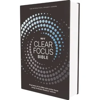 Cizojazyčná kniha NIrV, Clear Focus Bible, Hardcover, Charcoal/Blue - Zondervan