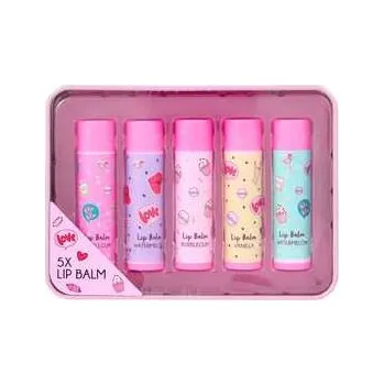 Péče o rty Sada balzámů na rty v pechové dóze,5 ks,rychlé dodání
