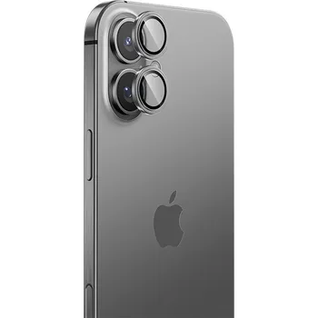Tvrzené sklo Benks Glass Warrior Lens Protector na čočky fotoaparátu pro iPhone 16-16 Plus silver titanium