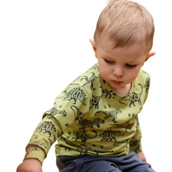 Chlapecké tričko Chlapecké triko Betty mode DINO zelené