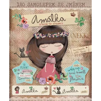 samolepka Nálepky samolepky se jménem Amálka