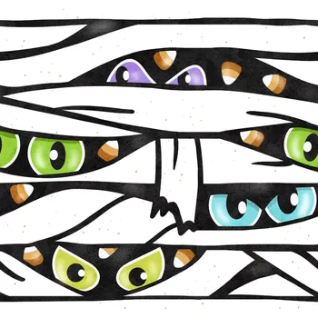 Úplet, Oči mumie (E) (Top kvalitní úplet Bella digitisk)