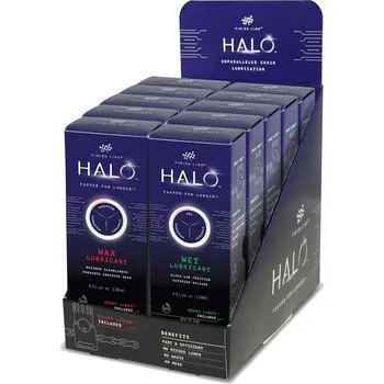 FINISH LINE HALO™ - WAX Lubricant (10pcs) - 4oz/120ml + Display