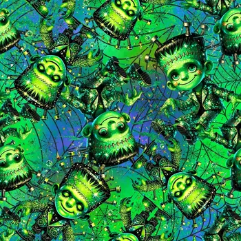 Úplet, Zelení Frankensteiníci (E) (Top kvalitní úplet Bella digitisk)