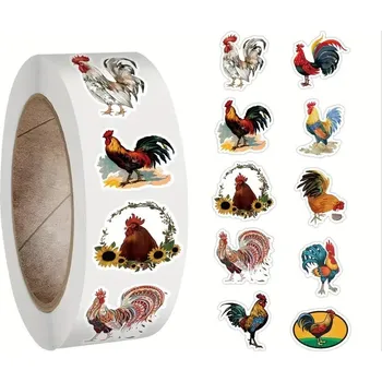 samolepka BAF Mini nálepky Kohout 500 ks