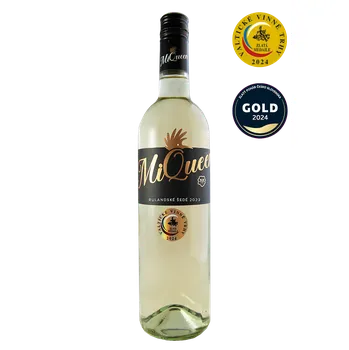 Víno Rulandské šedé 2023, výběr z hroznů, Vinařství MiQueen s.r.o. - mikulovská královna vín, polosladké